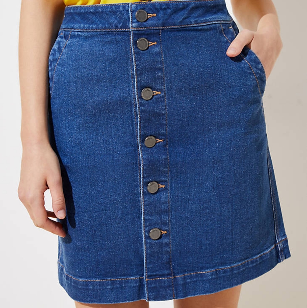 Ann Taylor LOFT Denim Skirt